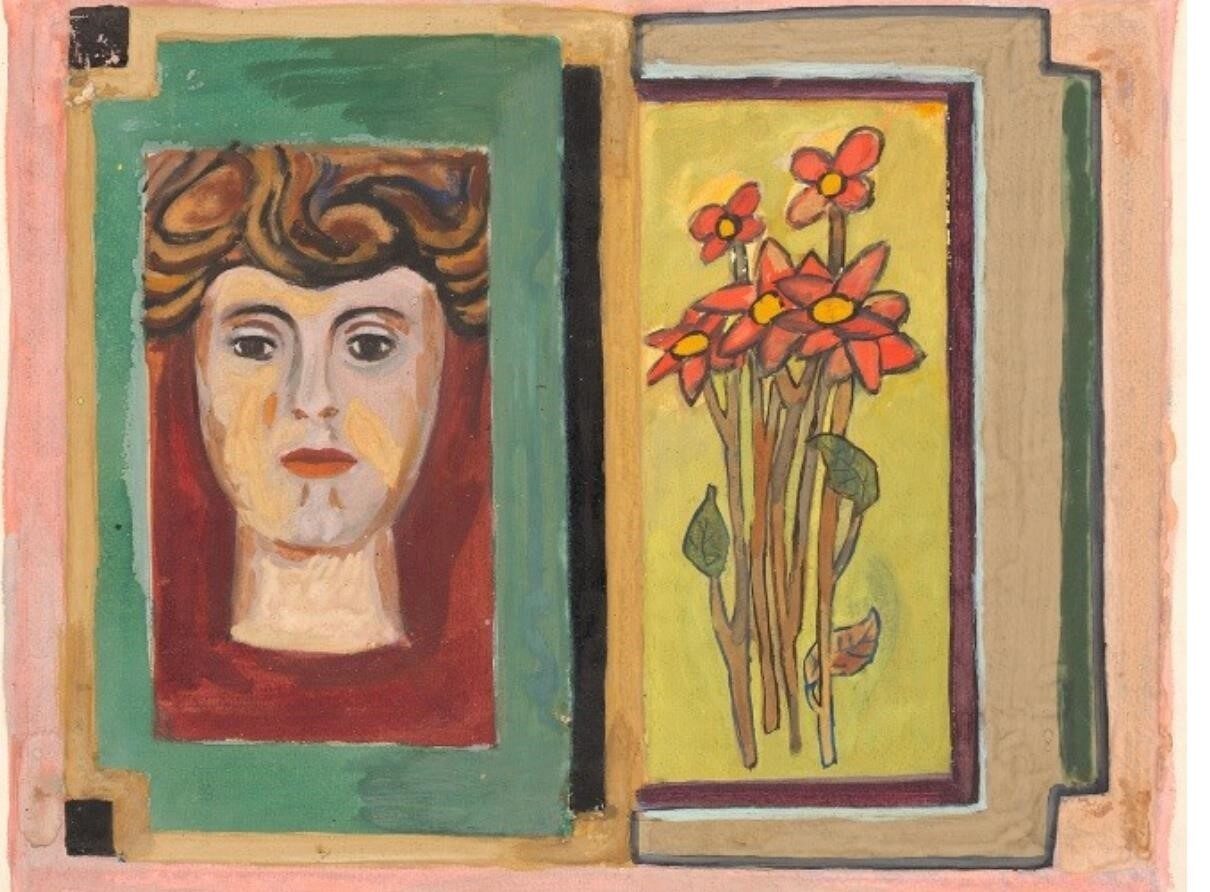 <p>Painting by Vogel’s friend and collaborator, Henryk Streng (1927)</p>