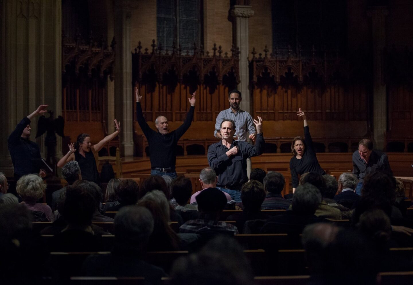 <p>“David, King” at Wellesley College. (Credit: Justin Saglio.)</p>