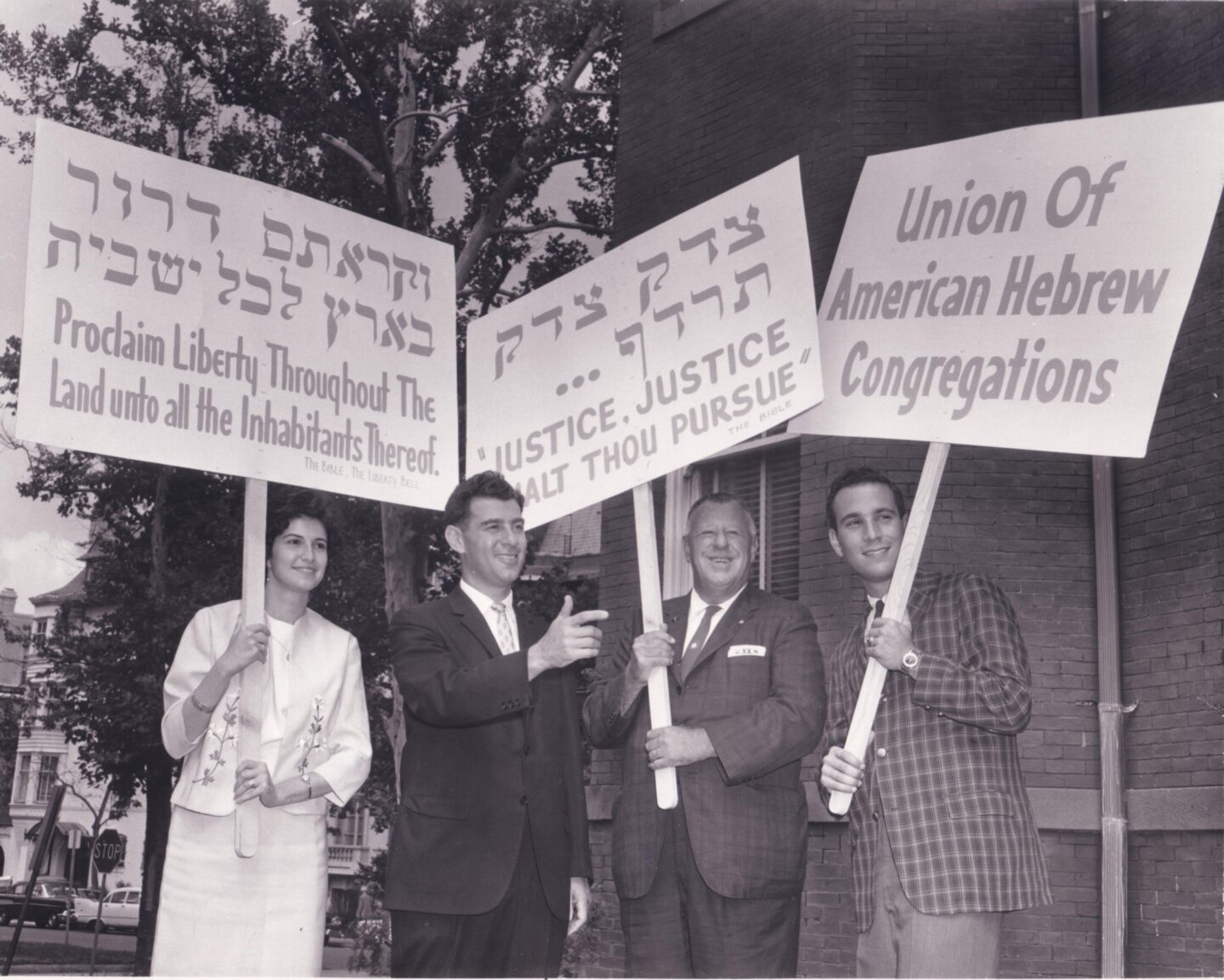 <p>Jewish protesters at a 1963 march for Black civil rights (via <a href="http://blogs.rj.org/rac/files/2014/04/63-civilrt.smarch.jpg">RJ.org</a>)</p>