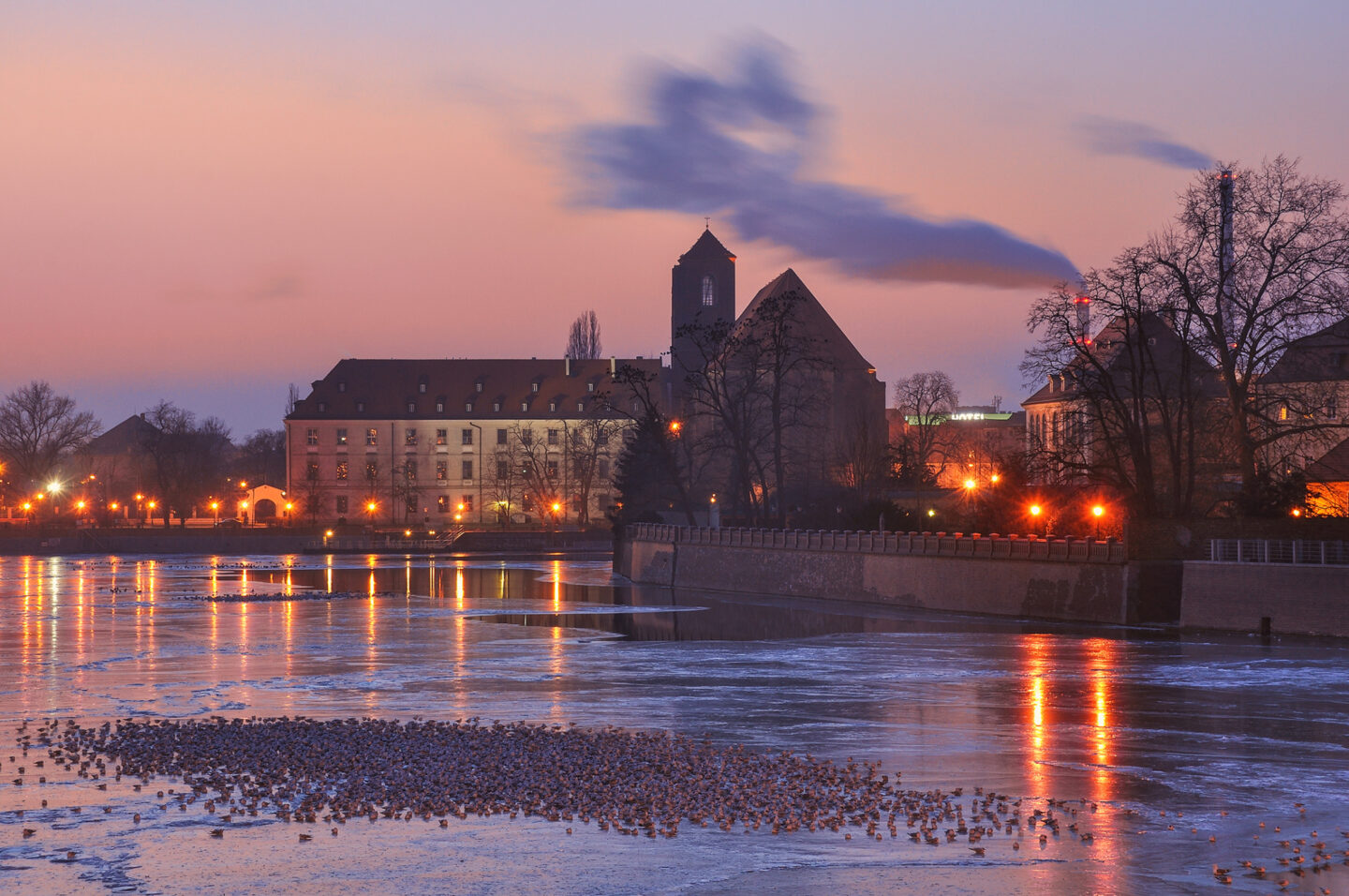<p>A view of the Taube Department of Jewish Studies in Wroclaw, Poland. Photo credit Grzegorz Polak.</p>