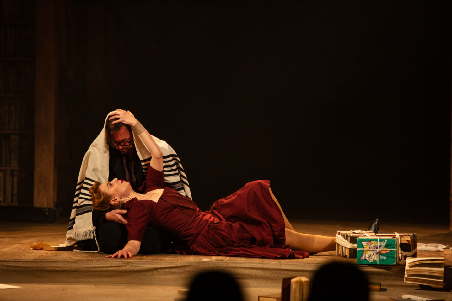 <p>Herman Broder and Masha Bloch-Torshtiner</p>