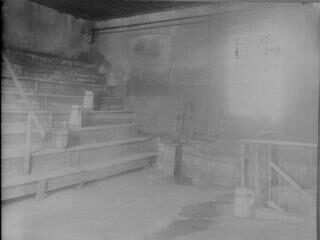 <p>“The interior of the old ‘mikve’ (ritual bath). Men and women bathed at the ‘mikve’, especially before the Sabbath and other holidays. Ritual immersion was required of women after menstruation” (Zaleschiki, no date given). Photo courtesy of YIVO <a href="http://yivo1000towns.cjh.org/frame_viewer.asp?PictureSetID=11703&amp;PictureSetIndex=16&amp;ImageID=27746">People in a Thousand Towns</a> project. </p>