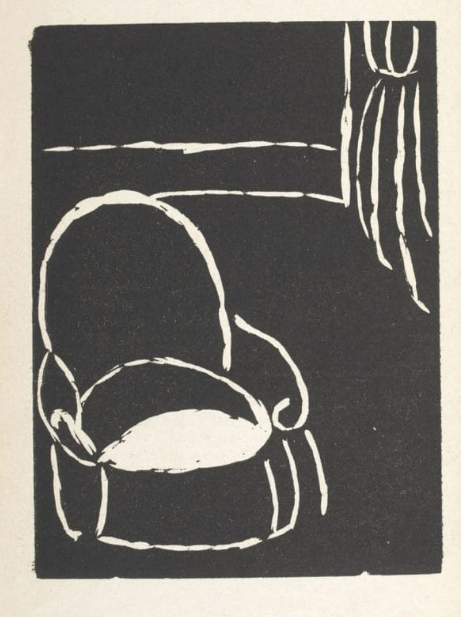 <p>Vanessa Bell, woodcut for Virginia Woolf, <i>Monday or Tuesday</i> (Hogarth Press, 1921).</p>