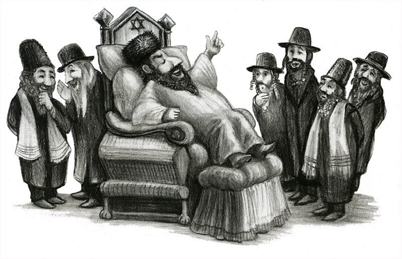 <p>An illustration by Bridget Starr Taylor for Chapter 6 of <i>Reb Simkhe Plakhte or The World Swindler</i>, originally published on <a href="https://jacobmorgenstern.com/chapter-6/">jacobmorgenstern.com</a>.&nbsp;</p>